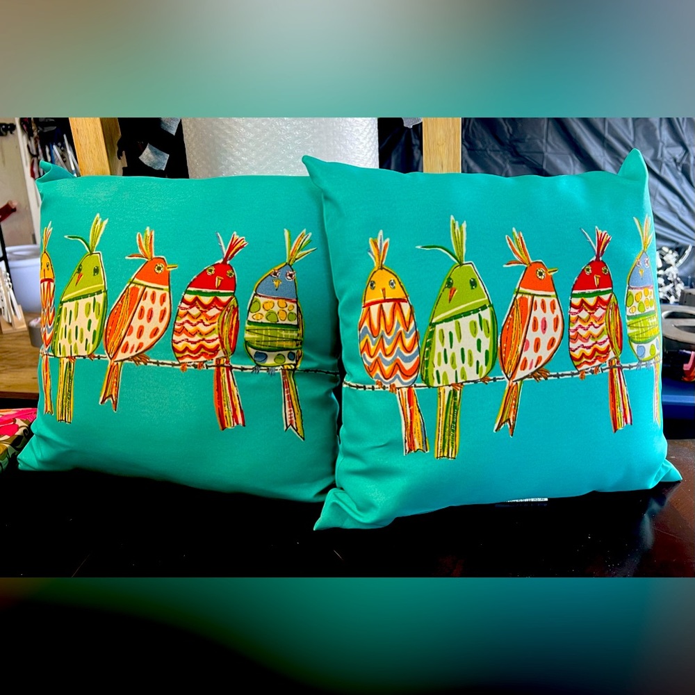 Beautiful throw pillows